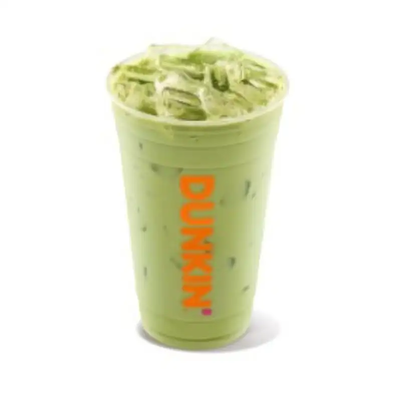 dunkin donuts iced matcha latte