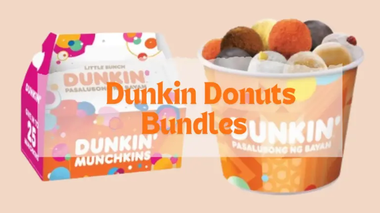 Dunkin' Donuts bundles Featured image