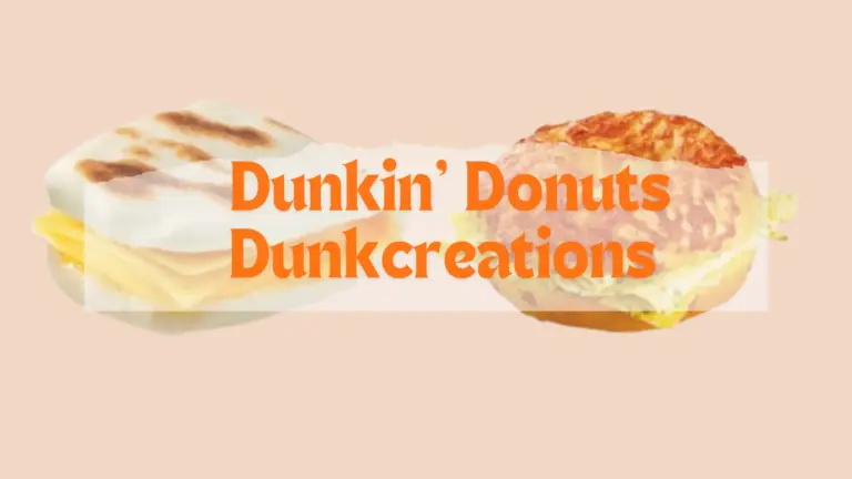 Dunkin' Donuts Dunkcreations Featured image