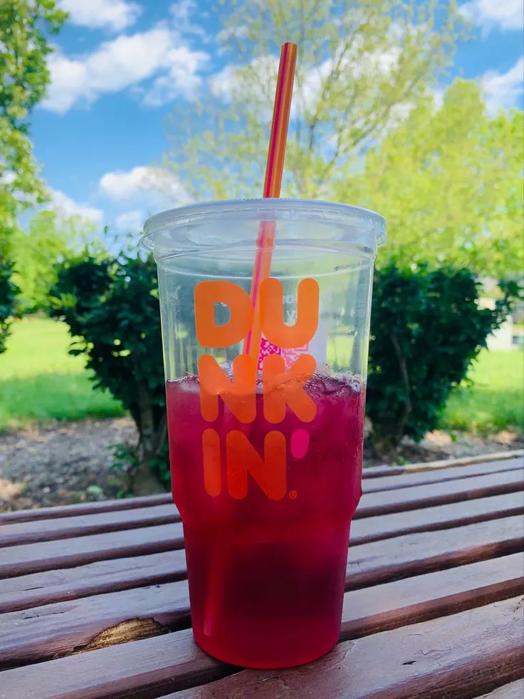 Dunkin' Refresher Flavors: What's the Price & Caffeine? (2025) 3 Dunkin' Blueberry Pomegranate Seasonal Refresher