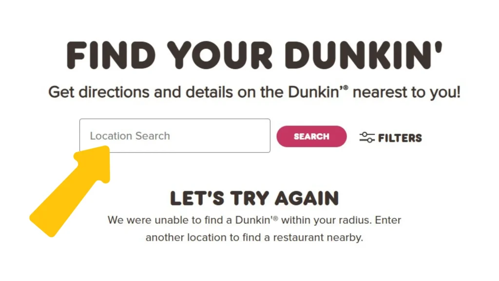 Dunkin' Location Finder part 1