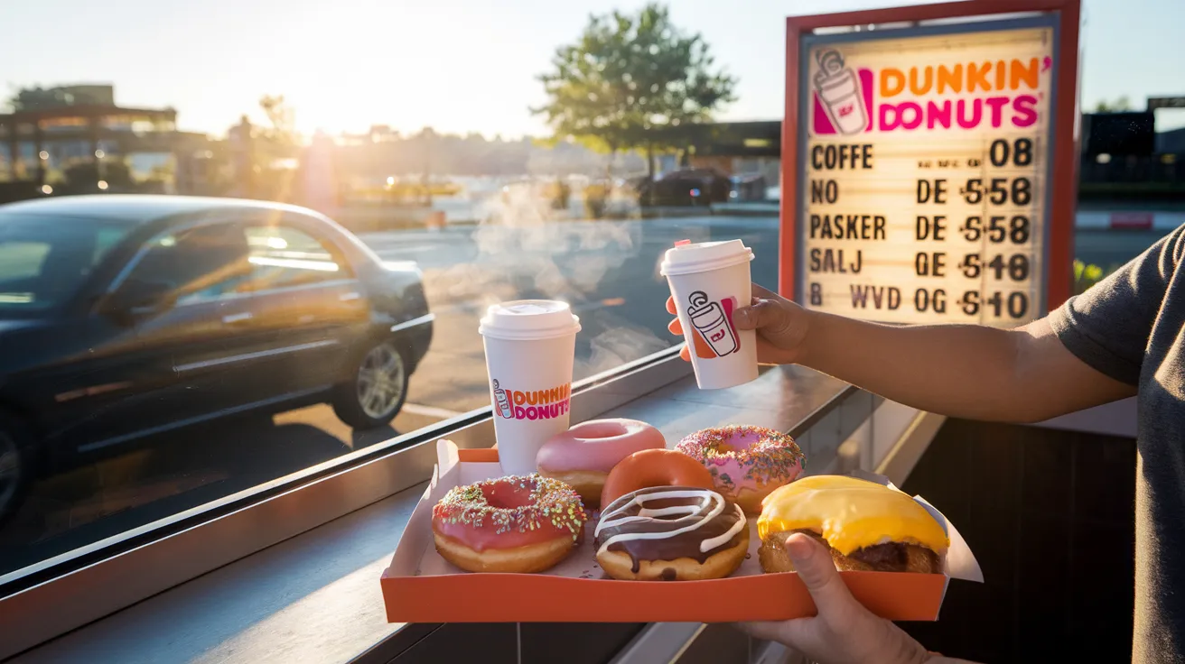 dunkin drive thru