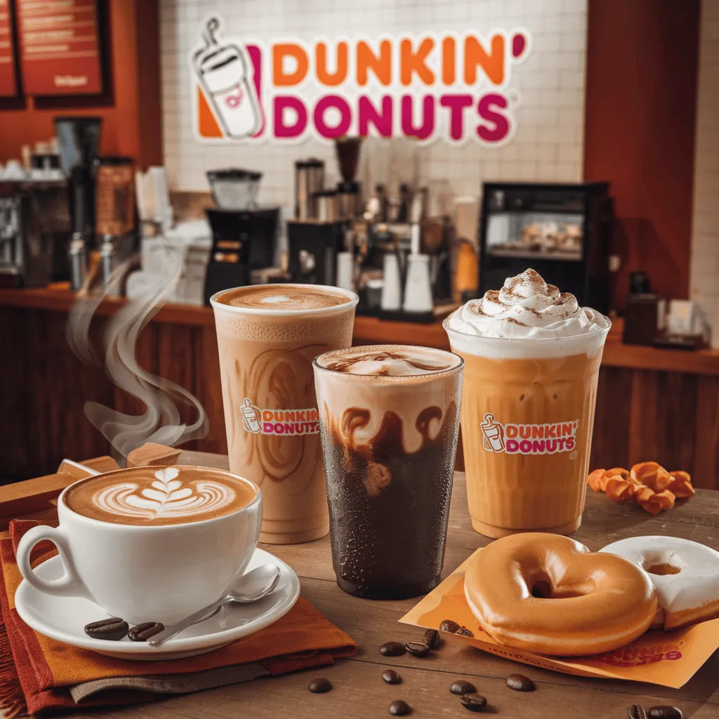 dunkin donuts coffee menu