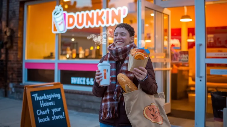 Dunkin' Donuts Thanksgiving